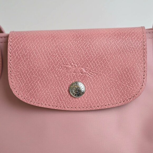 Brand new pink large Longchamp women's canvas bag - Picture 4 of 8
